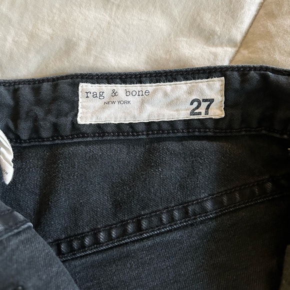 Rag & Bone Maya High-Rise Ankle Straight, size 27 - Picture 4 of 5